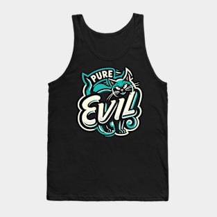 Pure Evil - Black Cat Tank Top